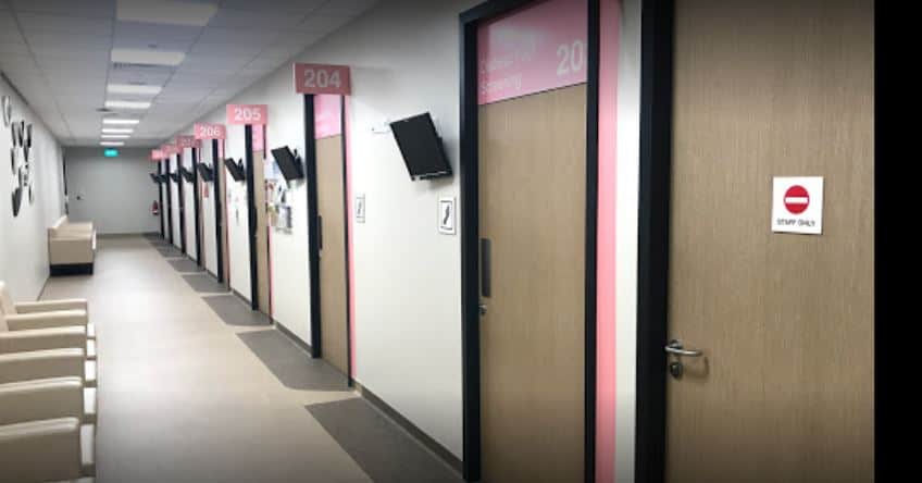 Bedok Polyclinic Hallway