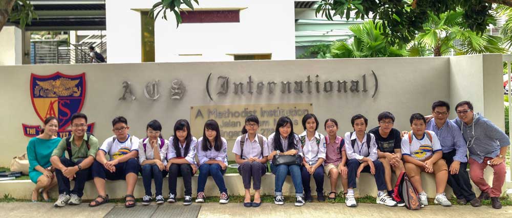 Anglo Chinese School International Singapore Students