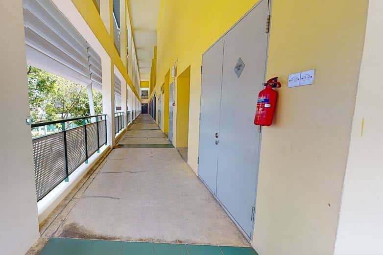 Bedok Green Secondary School Hallway