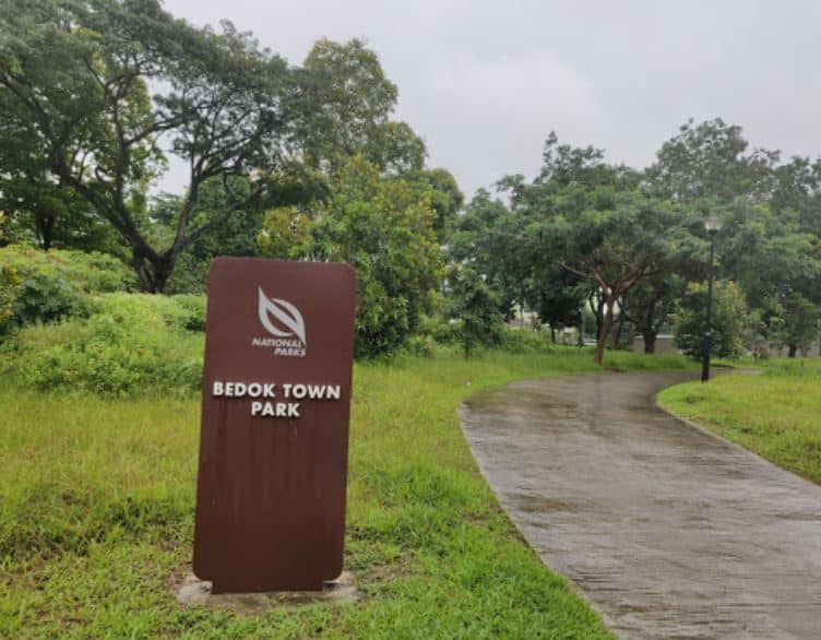 Bedok Town Park Signage