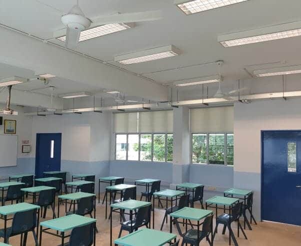 Bedok View Secondary School Classroom