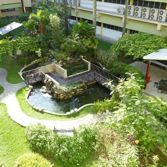 Bukit View Secondary School Garden