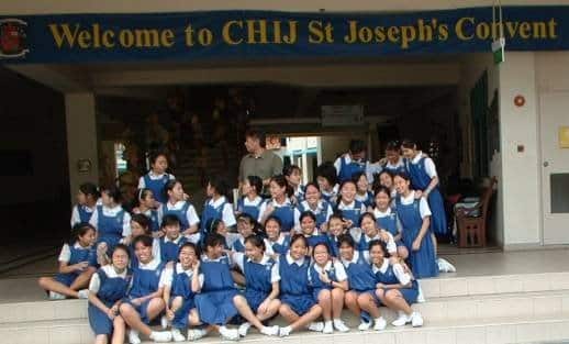 CHIJ St. Josephs Convent students