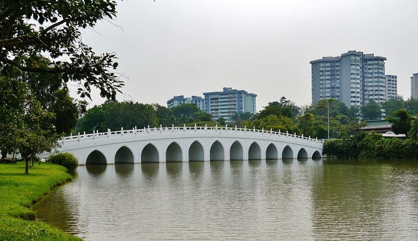 Chinese Garden Bridge