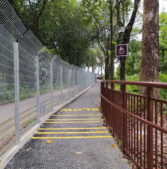 Choa Chu Kang Park Bike Lane