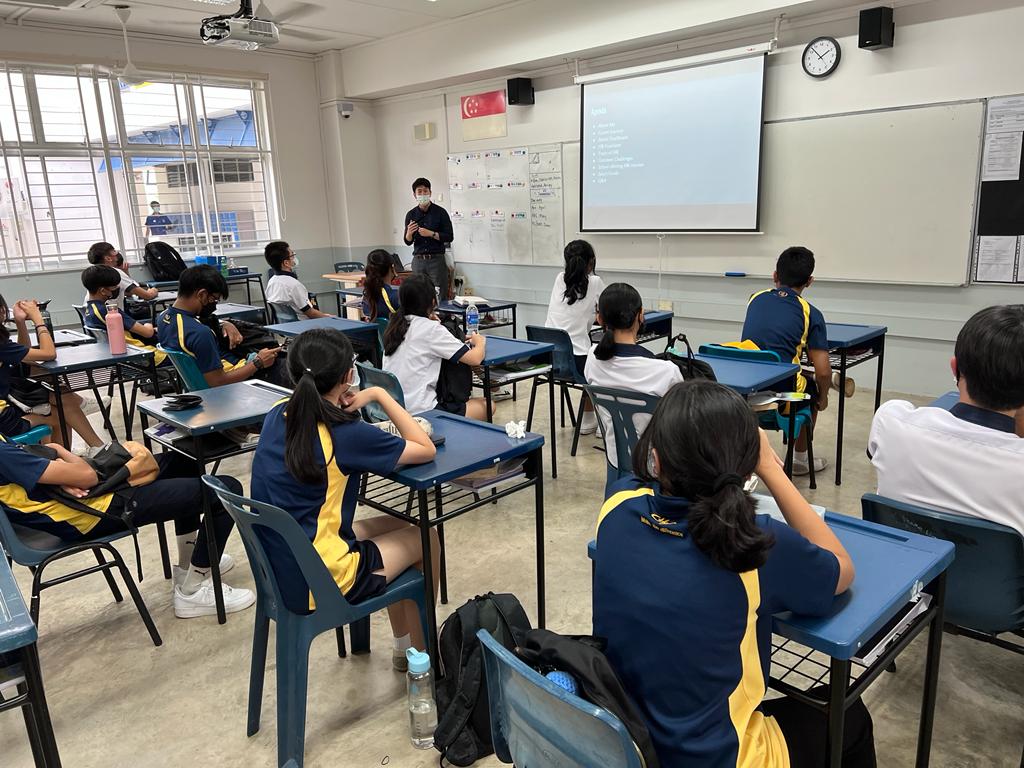Hougang Secondary School Classroom