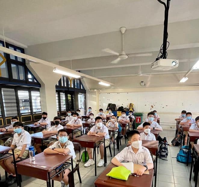 Hwa Chong Institution Classroom