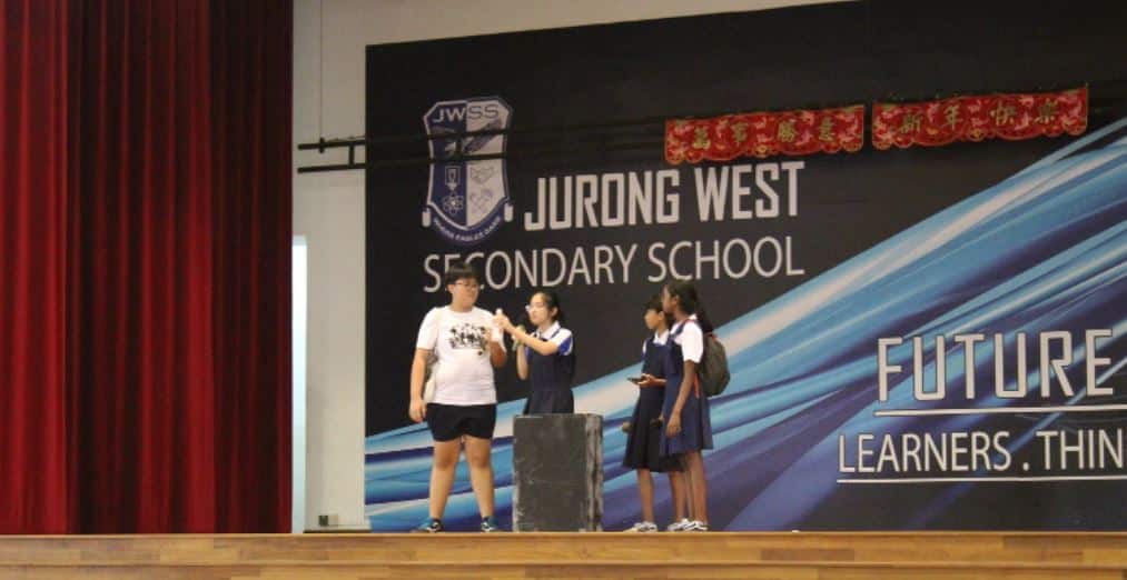 Jurong West Secondary School Students