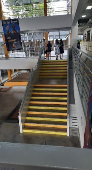Kuo Chuan Presbyterian Secondary School Stairs
