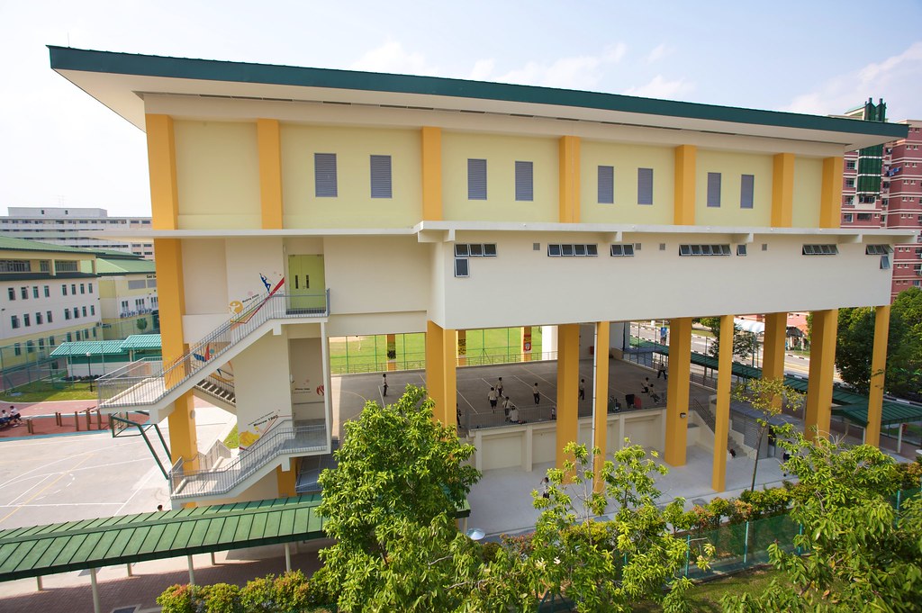 Pasir Ris Crest Secondary School sports hall