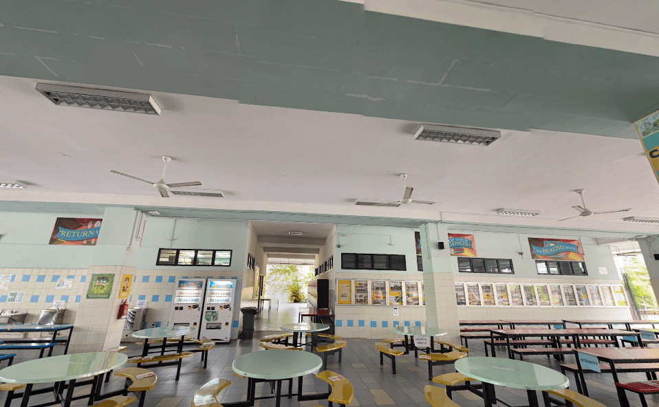 Regent Secondary School cafeteria