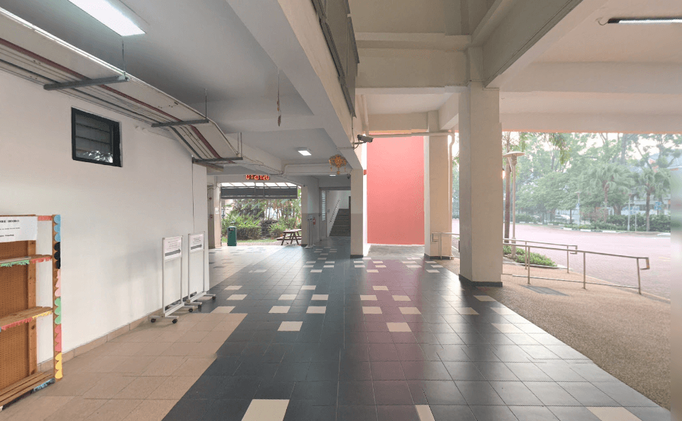 Regent Secondary School hallway