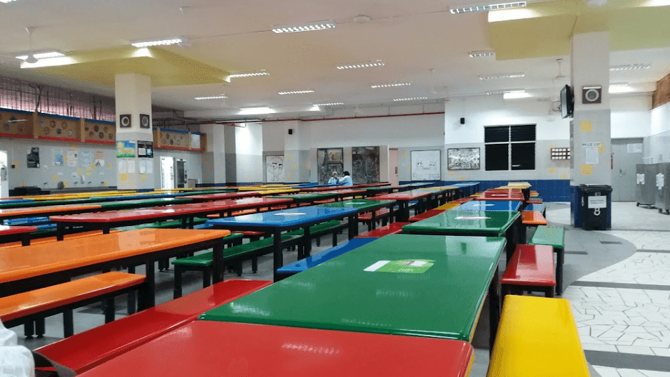 Riverside Secondary School cafeteria
