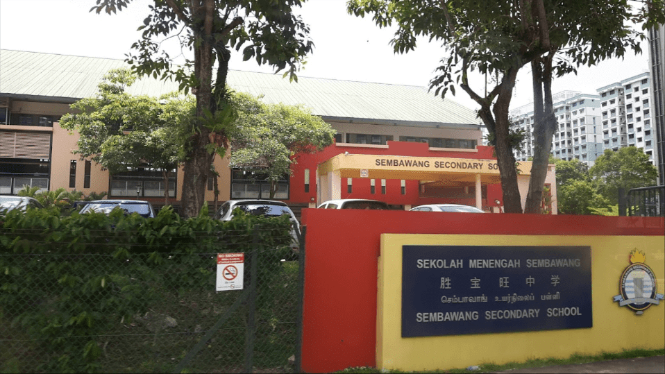 Sembawang Secondary School front