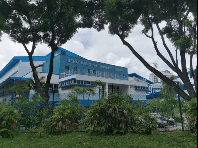 Seng Kang Secondary School front