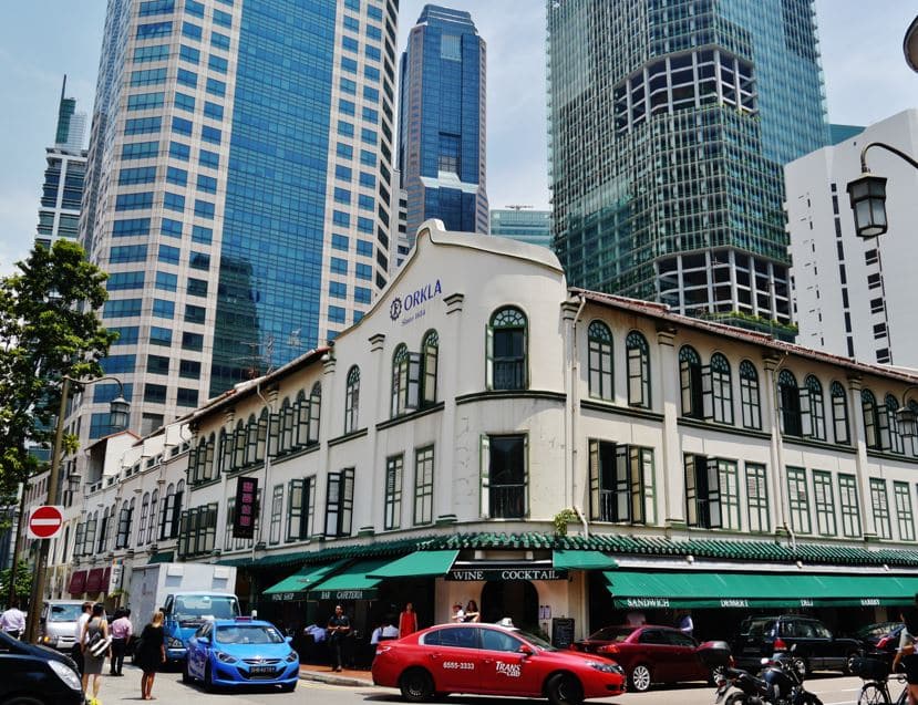 Singapore District 1 street