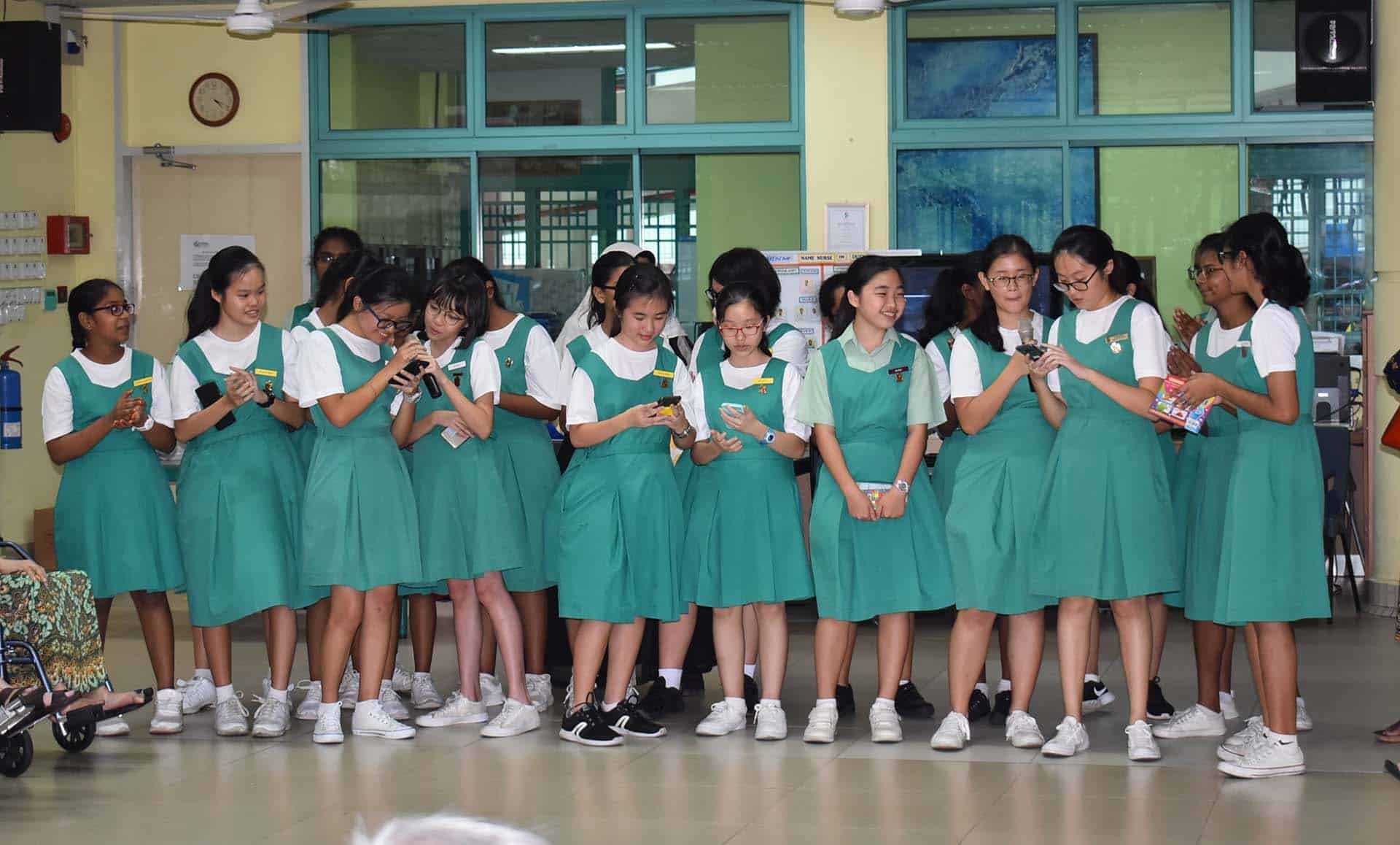 Tanjong Katong Girls School Students