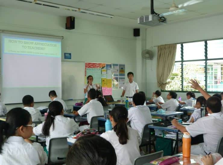 Tanjong Katong Secondary School Classroom