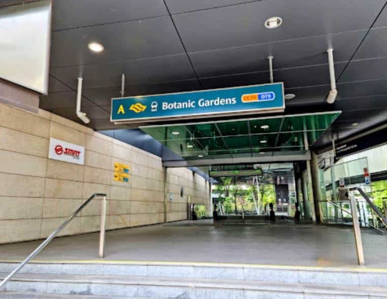 botanic gardens mrt entrance