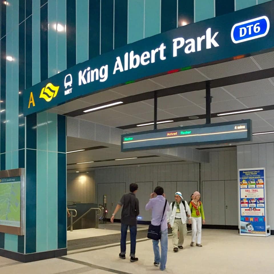 King Albert Park MRT