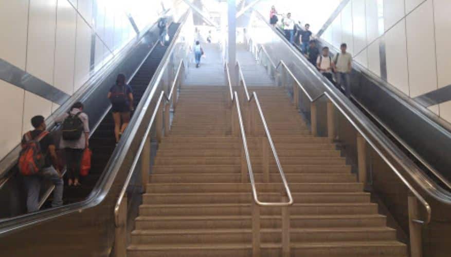 marymount mrt escalator