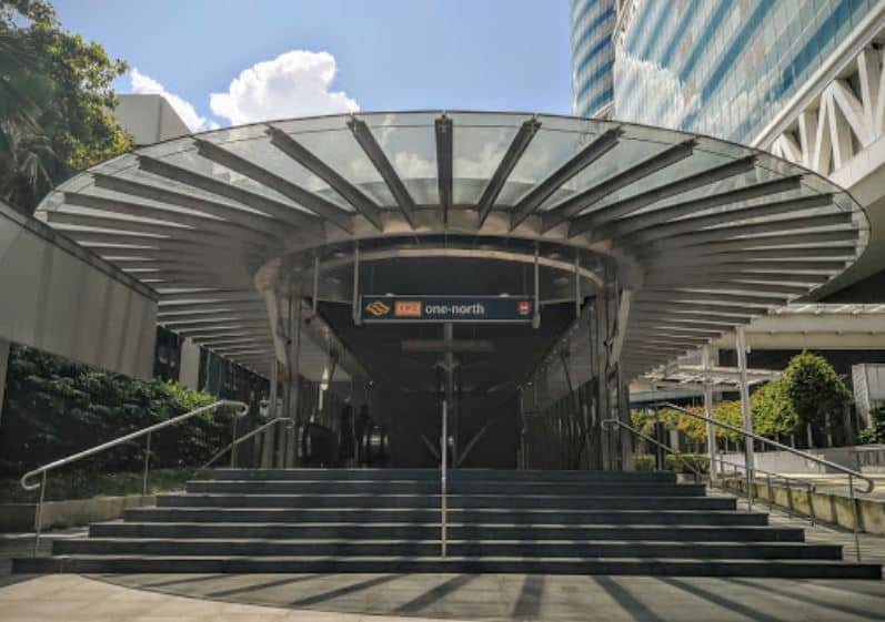 one-north MRT