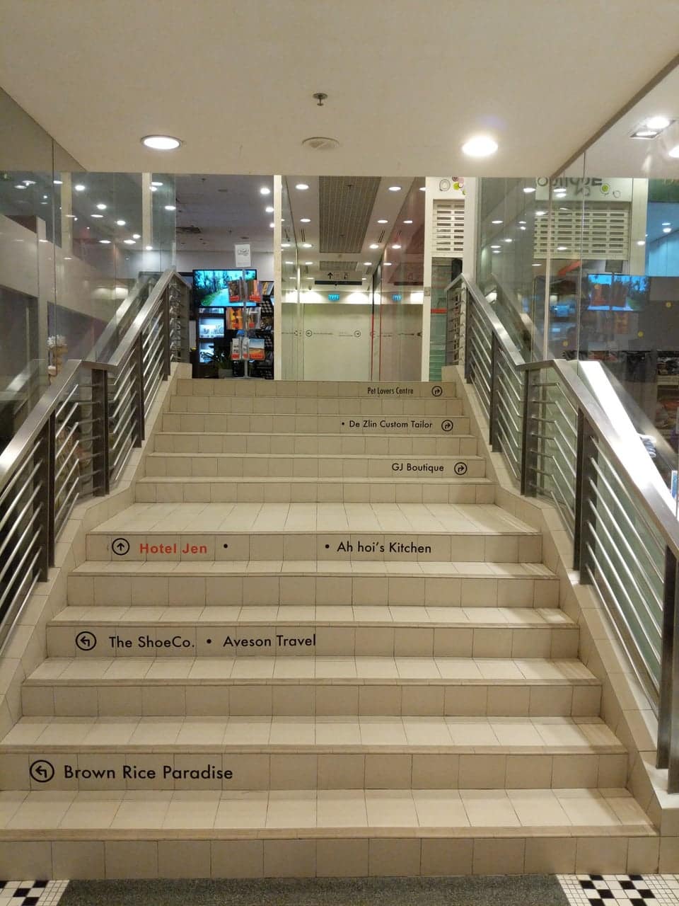 Tanglin Mall Stairs