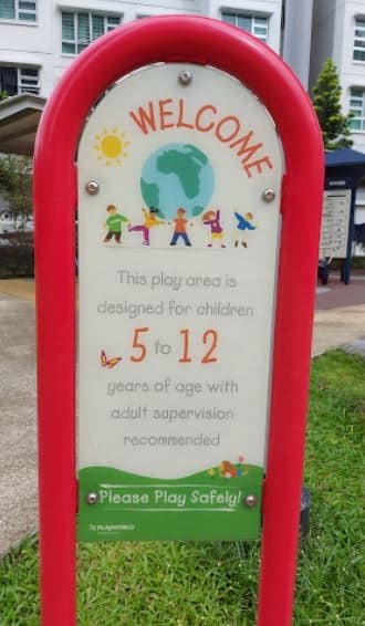 Toa Payoh Crest Playground Signage