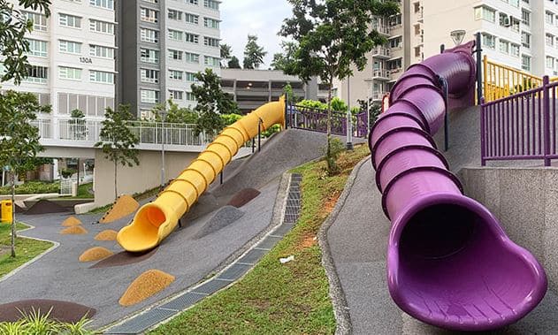 Toa Payoh Crest Playground Slides
