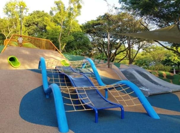 Admiralty Park Playground Climbing Net