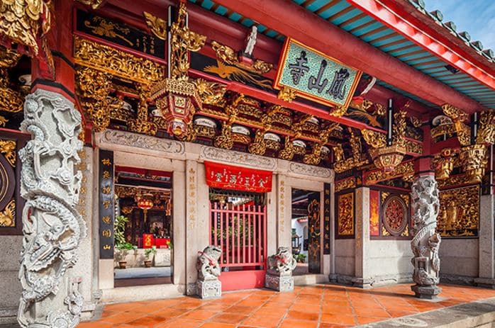 Hong San See Temple Hinduism Entrance