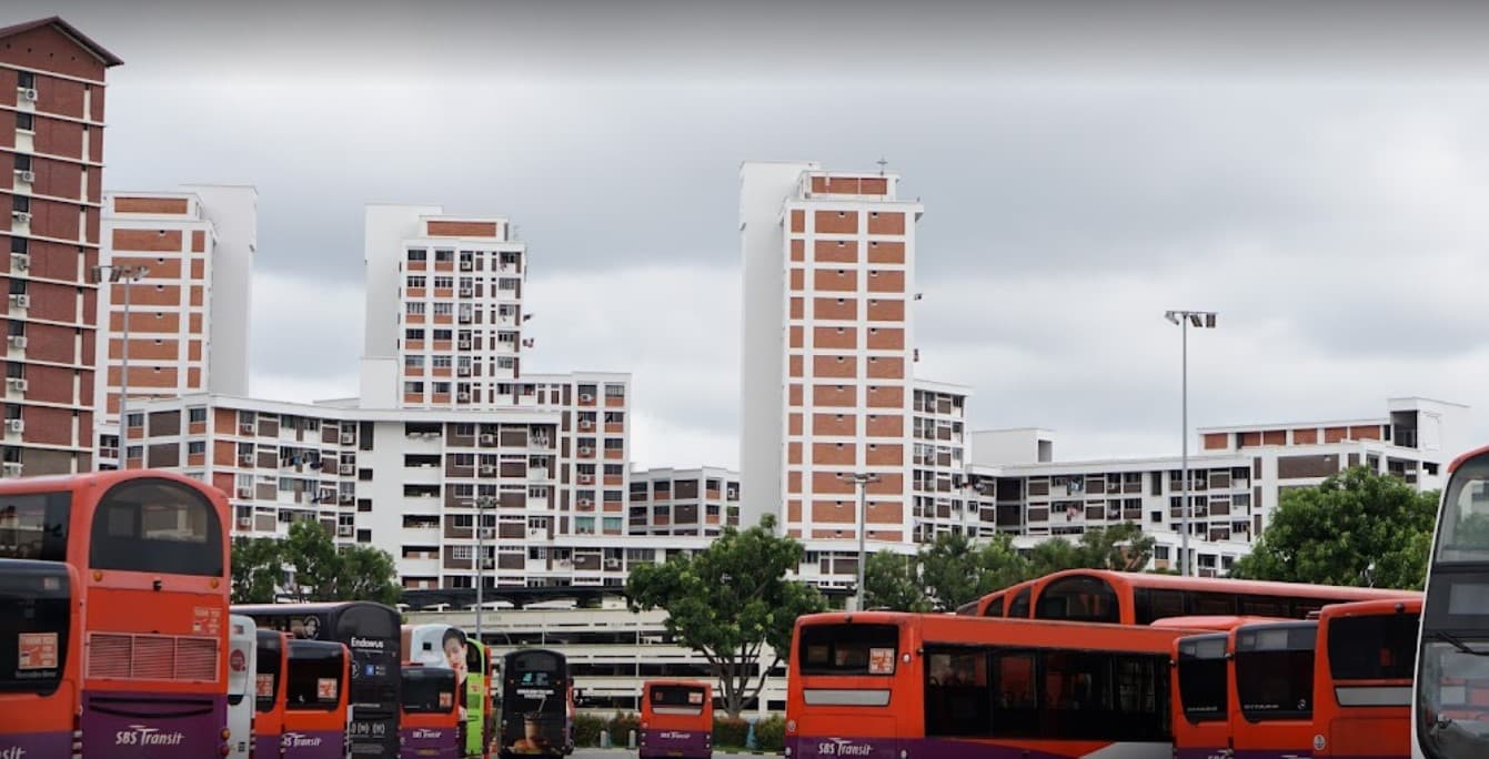 Hougang Central Bus Interchange Parking