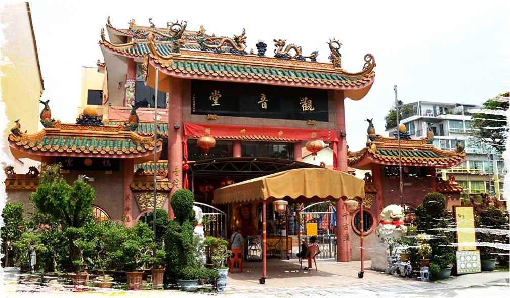 Kuan Im Tng Temple Taoism Facade