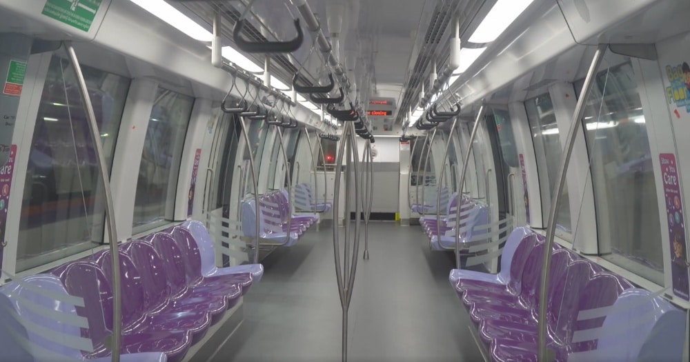 North East Line Train upgraded