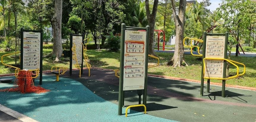 Yishun N Park Treehouse Playground Fitness