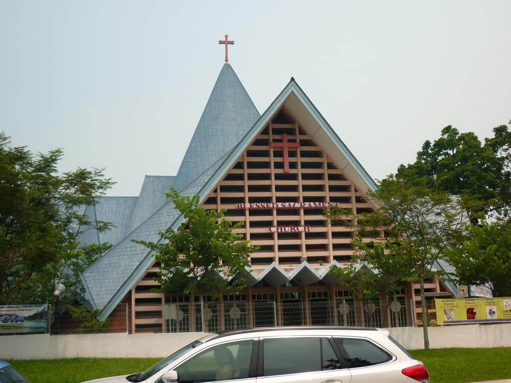 Blessed Sacrament Church front