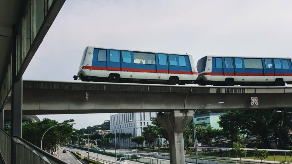 How many train lines are there in Singapore