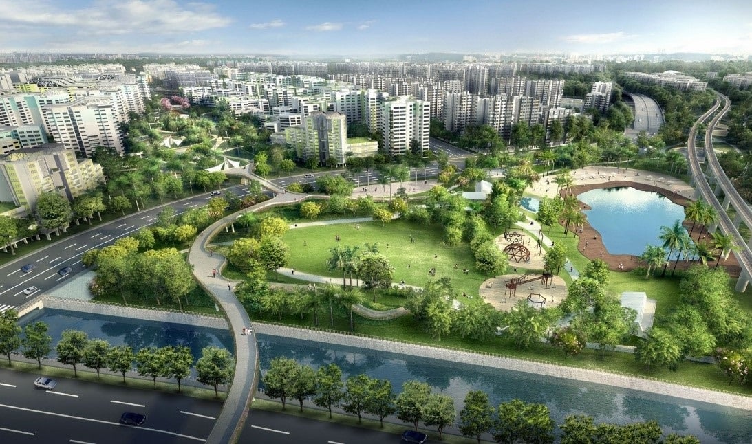 Tampines North view