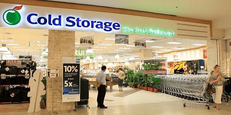 Supermarket Cold Storage The Rail Mall