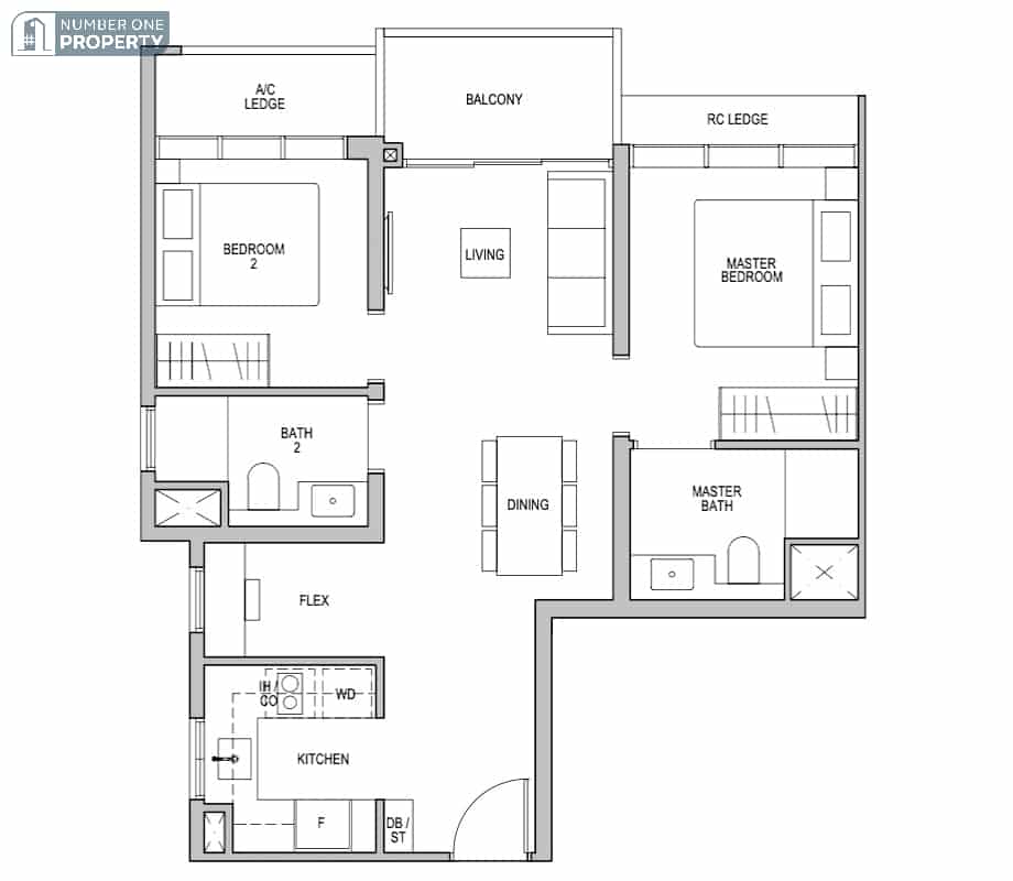 Lentor-Hill-Residences-2-Bedroom-min