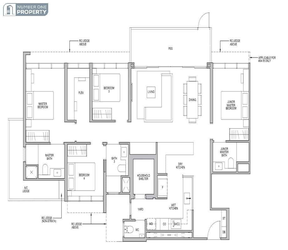 Lentor-Hill-Residences-4-Bedroom-min