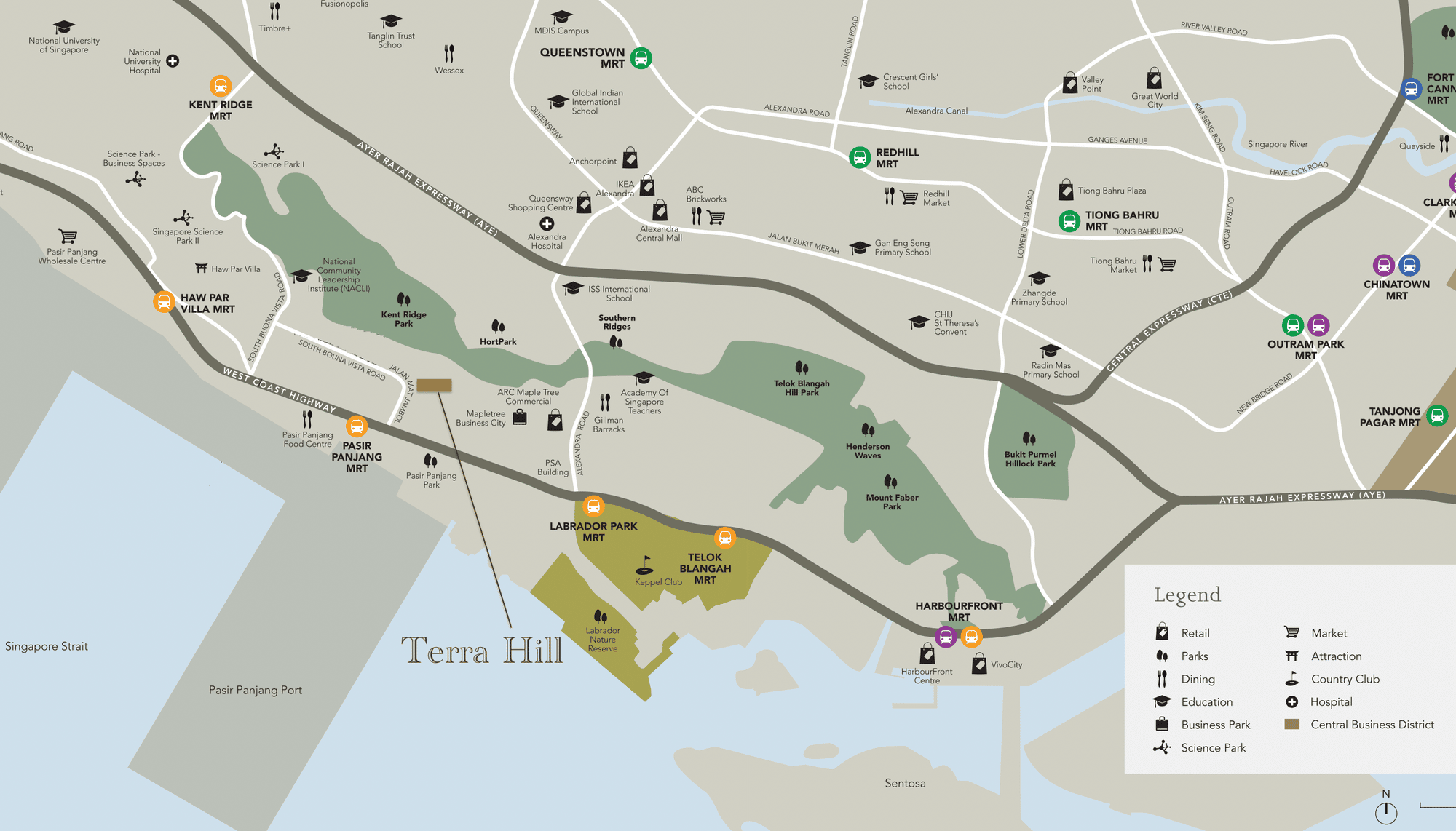 Terra Hill Location Map