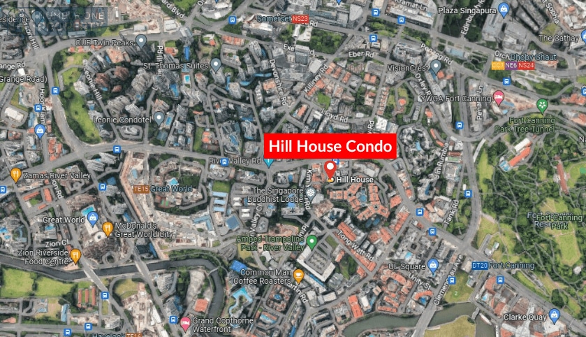 Hill House 3D Map