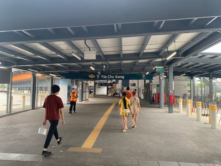 Lentor Modern near Yio Chu Kang Bus Interchange