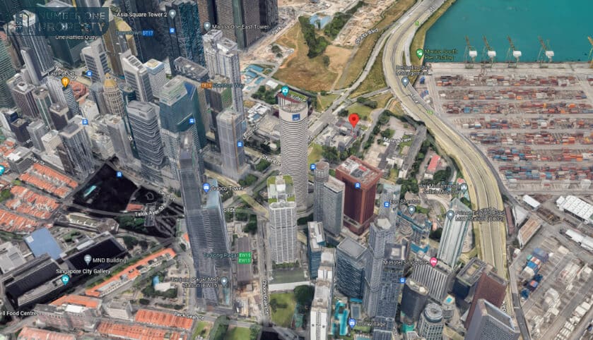 Skywaters Residences 3D Google Map