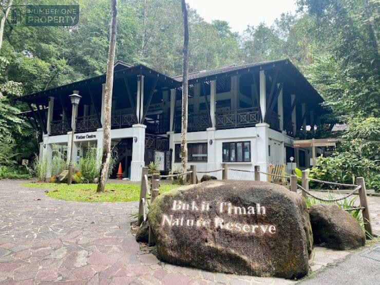 Hillview Rise near Bukit Timah Nature Reserve