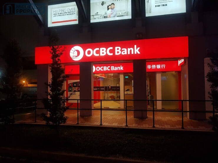 Hillview Rise near OCBC - Bukit Batok Business Banking Centre