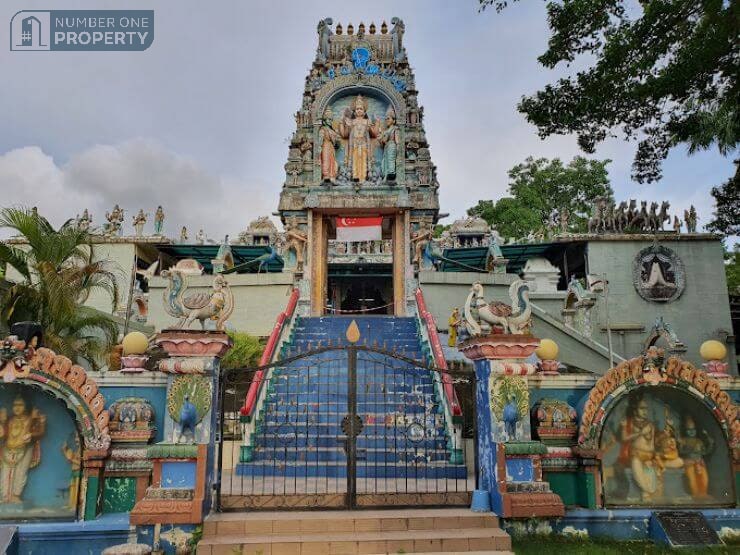 Hillview Rise near Sri Murugan Hill Temple