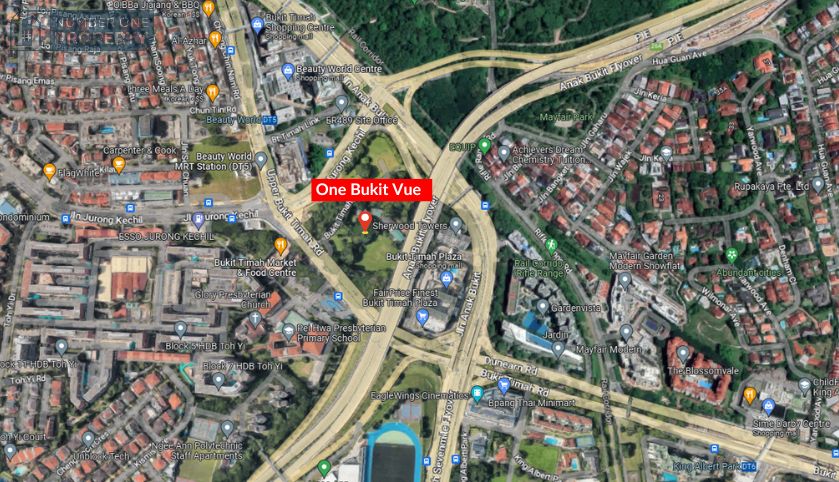 One Bukit Vue 3d Map