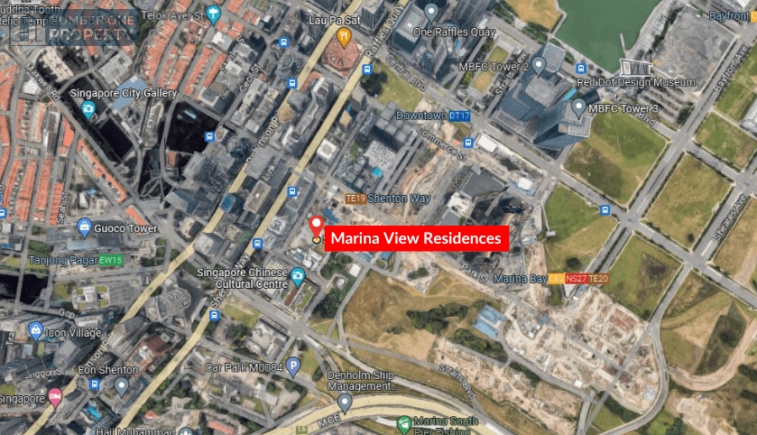 Marina View Residences 3D Map